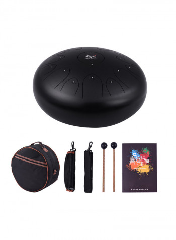 15-tone Steel Tongue Drum Hand Pan Percussion Set