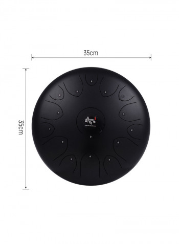 15-tone Steel Tongue Drum Hand Pan Percussion Set