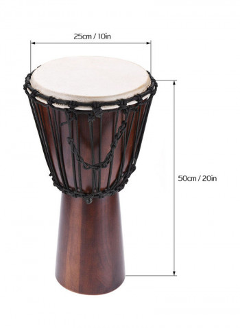 African Djembe Hand Bongo Drum Percussion