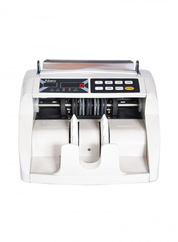 Multi-Currency Automatic Cash Counter Counting Machine White