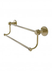 Mercury Collection Double Dotted Accents Towel Bar Unlacquered Brass 18inch
