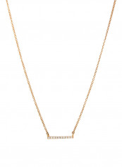 18K Gold Diamond Studded Necklace