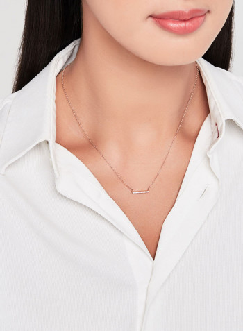 18K Gold Diamond Studded Necklace