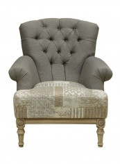 Eagletown Single-Seater Sofa Grey/White/Beige