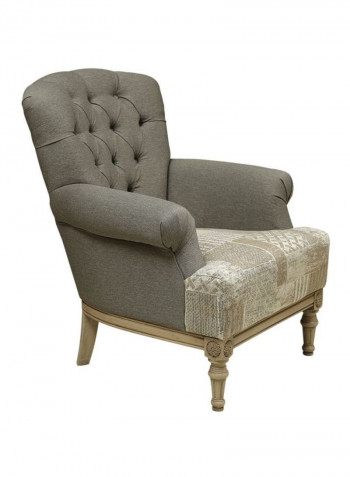 Eagletown Single-Seater Sofa Grey/White/Beige