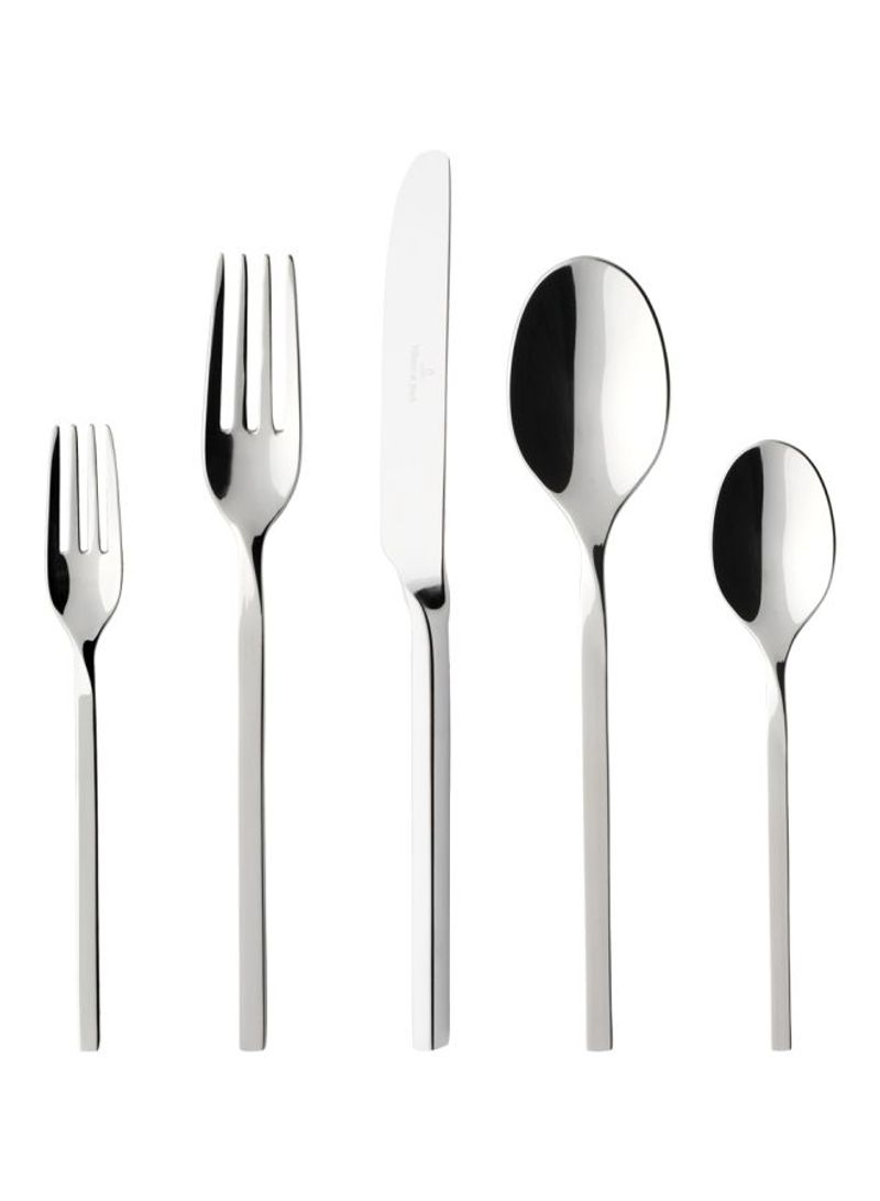 30-Piece NewWave Cutlery Set Silver