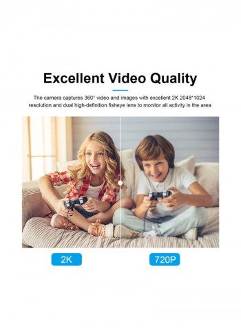 Wireless Smart Panoramic IP Camera
