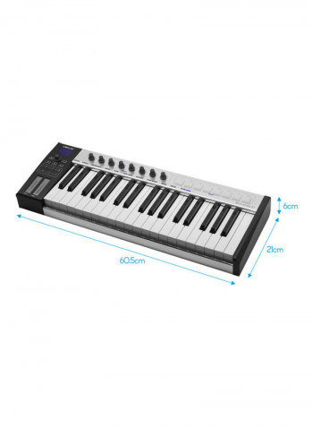 37-Key Portable Controller Keyboard