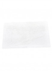 European Luxurious Solid Color Wear-Resistant Rug White 40x40centimeter