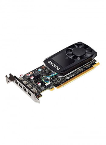 NVIDIA Quadro P600 Graphic Card 2GB black