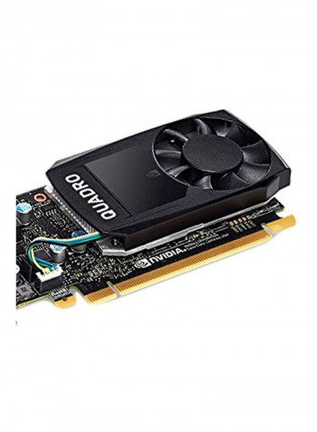 NVIDIA Quadro P600 Graphic Card 2GB black