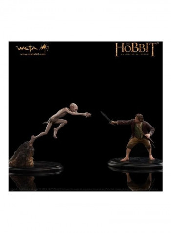 Hobbit Statue Gollum Enraged 1 6 Scale 14x9x8inch