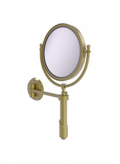Soho Collection Wall Mounted Make-Up Mirror Gold/Silver 8inch