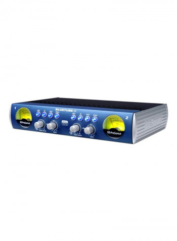 Blue Tube V2 2-Channel Dual Path Mic Preamp 636621 Blue
