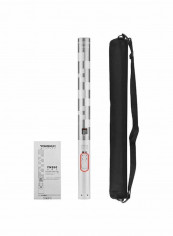 Professional LED Dimmable Bi-Colour Video Light 59.5x7cm Silver/Grey