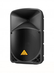 PA Speaker System With MP3 Player And Integrated Mixer B112MP3 Black