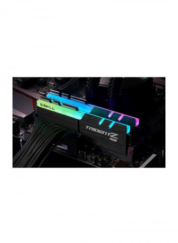 2-Piece TridentZ DDR4 RAM 32GB Black/Green/Pink