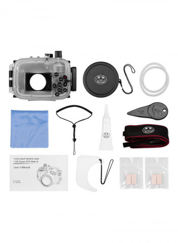Waterproof Protective Case For Canon G7X Mark Ⅲ Black