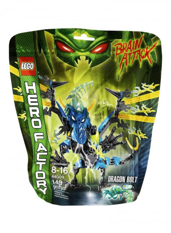 149-Piece Hero Factory Dragon Bolt Building Toy Set