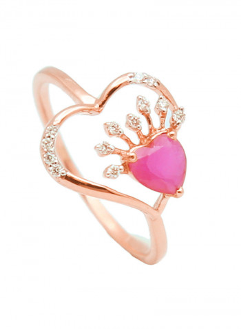 18 Karat Gold Diamond Ring