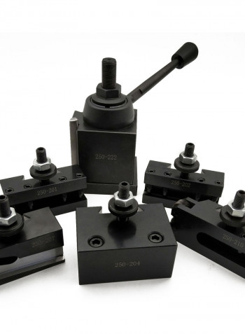 250 Wedge Type Quick Change Toolpost Tool Holder Black 14.50x5.50x8.00cm