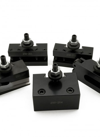 250 Wedge Type Quick Change Toolpost Tool Holder Black 14.50x5.50x8.00cm