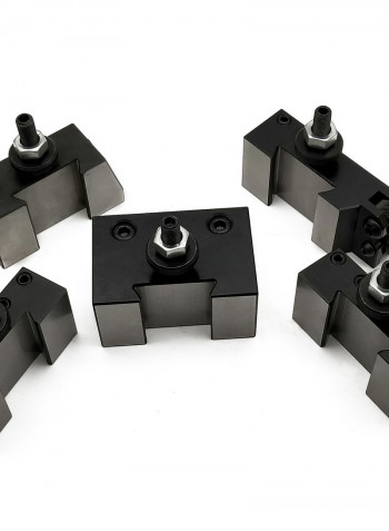 250 Wedge Type Quick Change Toolpost Tool Holder Black 14.50x5.50x8.00cm