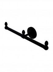 Que New Collection 2 Arm Guest Towel Holder Black