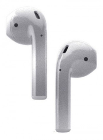 Apple AirPods Pro Wireless Bluetooth In-Ear With Charging Case Metallic Silver