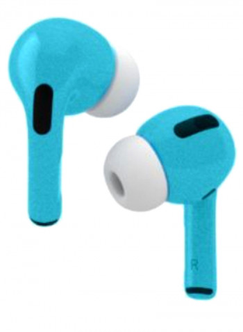 Apple AirPods Pro Wireless Bluetooth In-Ear With Charging Case Metallic Blue