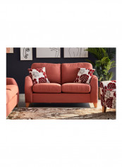 2-Seater Sofa With Two Cushion Red 152 x 91cm