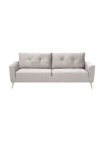 Turin Triple Seater Sofa Grey