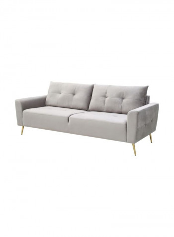 Turin Triple Seater Sofa Grey