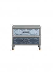 Set Of 2 Ernest Night Stand Multicolour 70x40x57cm