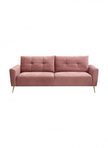 Turin Triple Seater Sofa Blush Pink