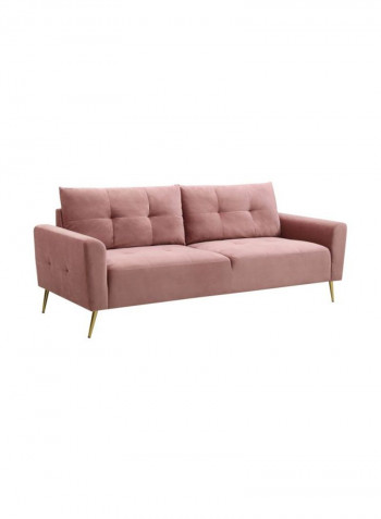Turin Triple Seater Sofa Blush Pink