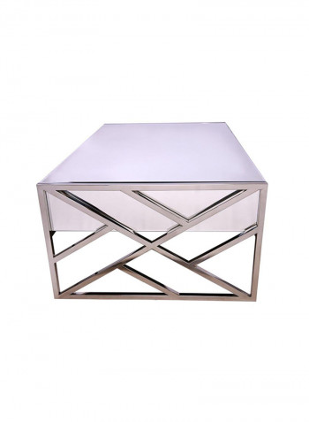 Goff Coffee Table Rose Gold 120x75x45cm