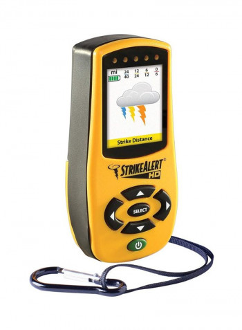 HD Lightning Detector Yellow/Black
