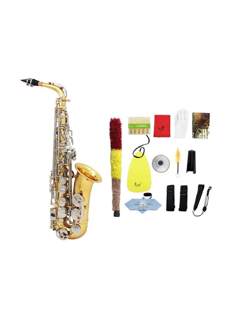 Alto Carved Pattern Saxophone With Accessories Kit