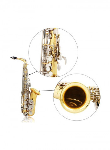 Alto Carved Pattern Saxophone With Accessories Kit