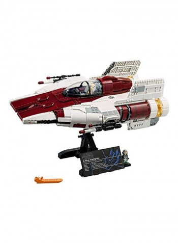 1673-Piece Star Wars A-Wing Starfighter Building Set