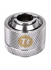 OD Compression Fitting Chrome Cooling CL-W030-CA00SL-A 19millimeter Silver