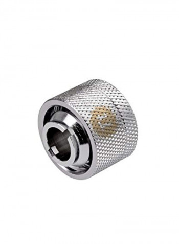 OD Compression Fitting Chrome Cooling CL-W030-CA00SL-A 19millimeter Silver