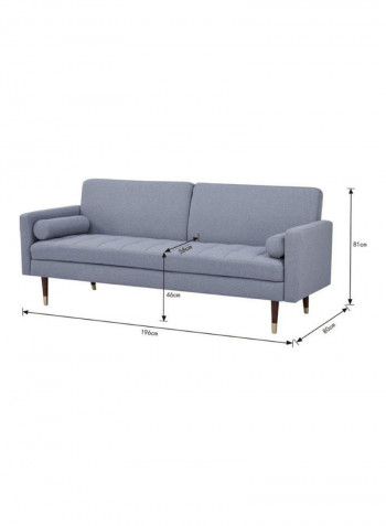 Jolene Sofabed Grey 196x80x81cm