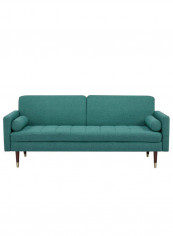 Jolene Fabric Sofabed Green 196x80x81cm