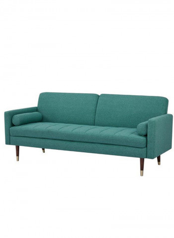 Jolene Fabric Sofabed Green 196x80x81cm