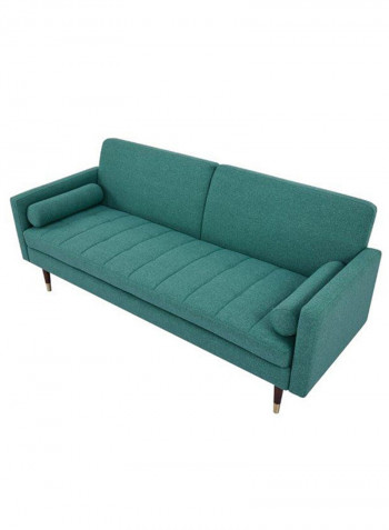 Jolene Fabric Sofabed Green 196x80x81cm