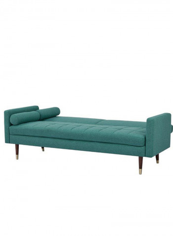 Jolene Fabric Sofabed Green 196x80x81cm