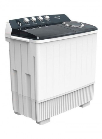 Twin Tub Washing Machine 20 kg 220 W WSBE201 White & Black