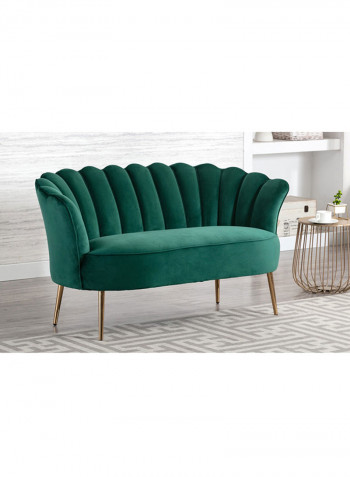 Petal 2-Seater Sofa Green 79x148cm